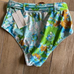 Faithfull The Brand high waisted swim bottoms